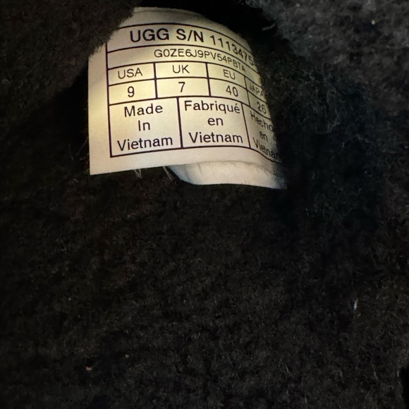 UGG Sandals Fluffita Platform Chunky Slides Sherpa Shearling - Picture 6 of 9